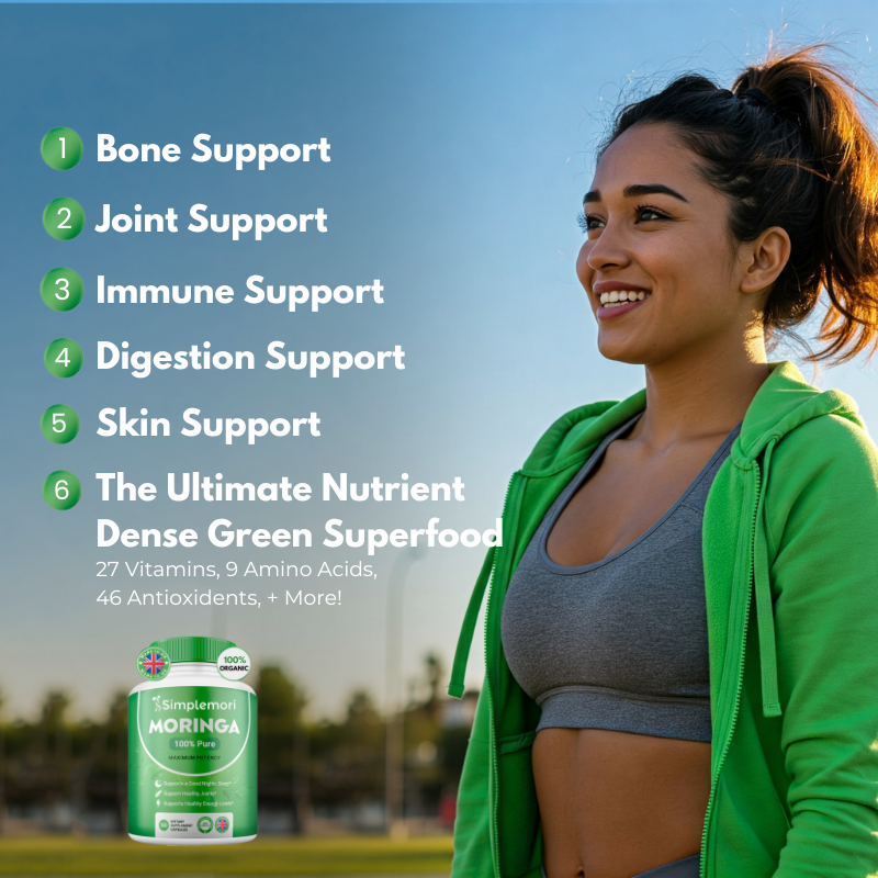 Simplemori Moringa Powder Capsules