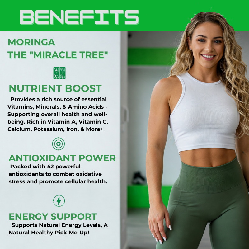 Simplemori Moringa Powder Capsules
