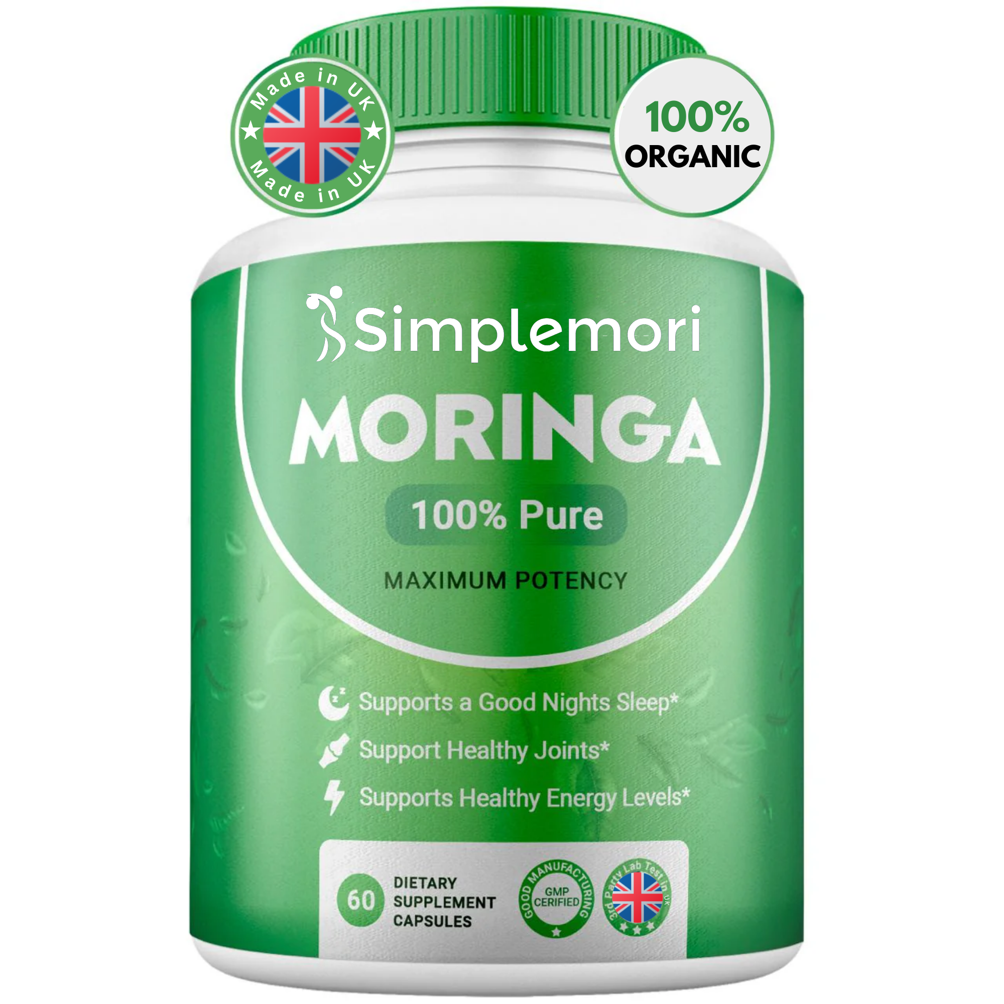 Simplemori Moringa Powder Capsules